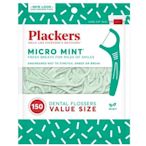 【蘇菲的美國小舖 】美國Plackers Micro Mint 微涼薄荷牙線棒 150入