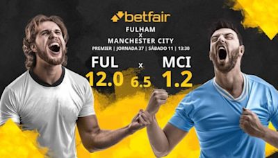 Fulham vs. Manchester City: horario, TV, estadísticas, clasificación y pronósticos