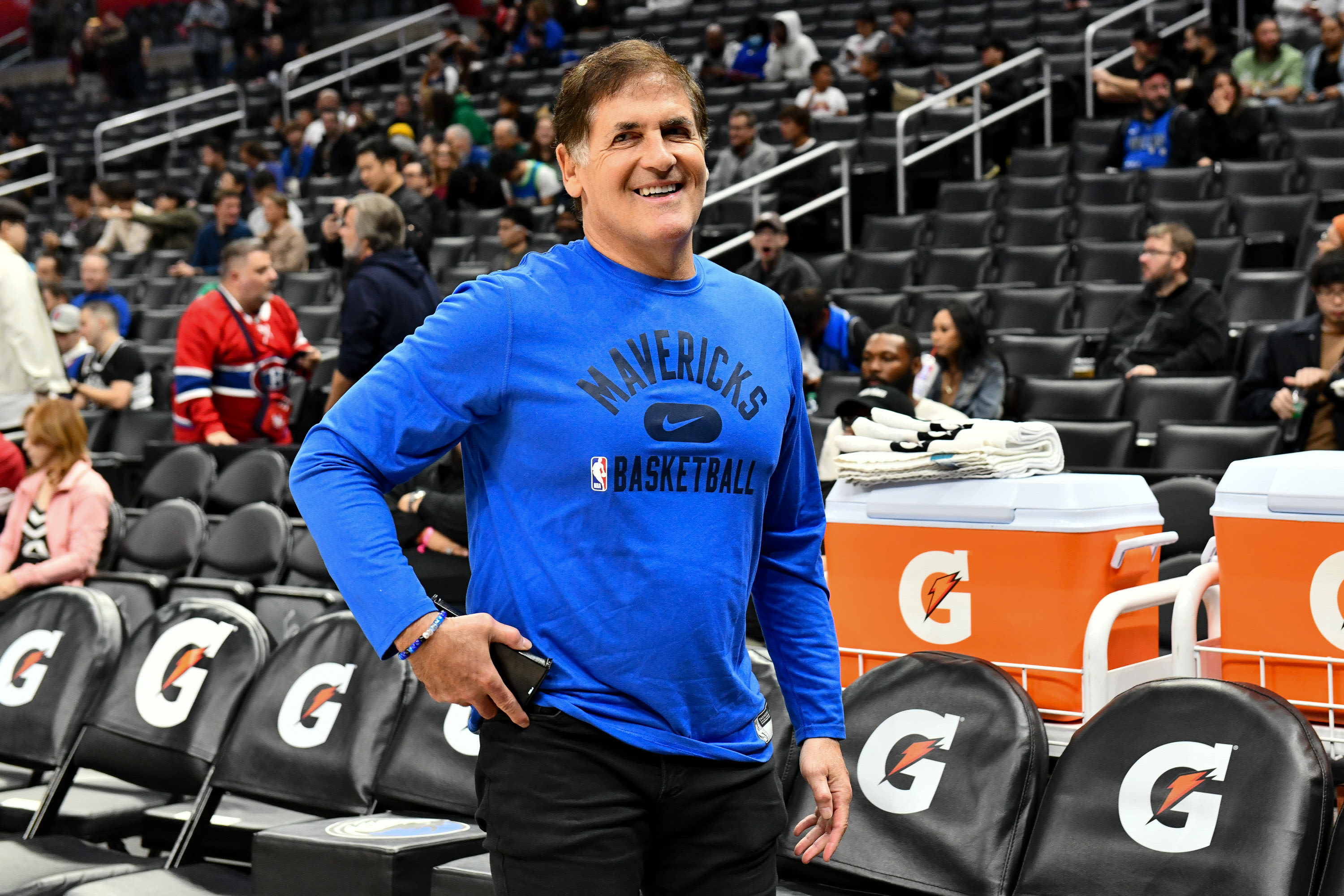 Mark Cuban reacts to interviewing Trump: 'I'm in'