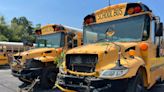 UPDATE: Damage to eight TSC school buses, playground area 'extensive'
