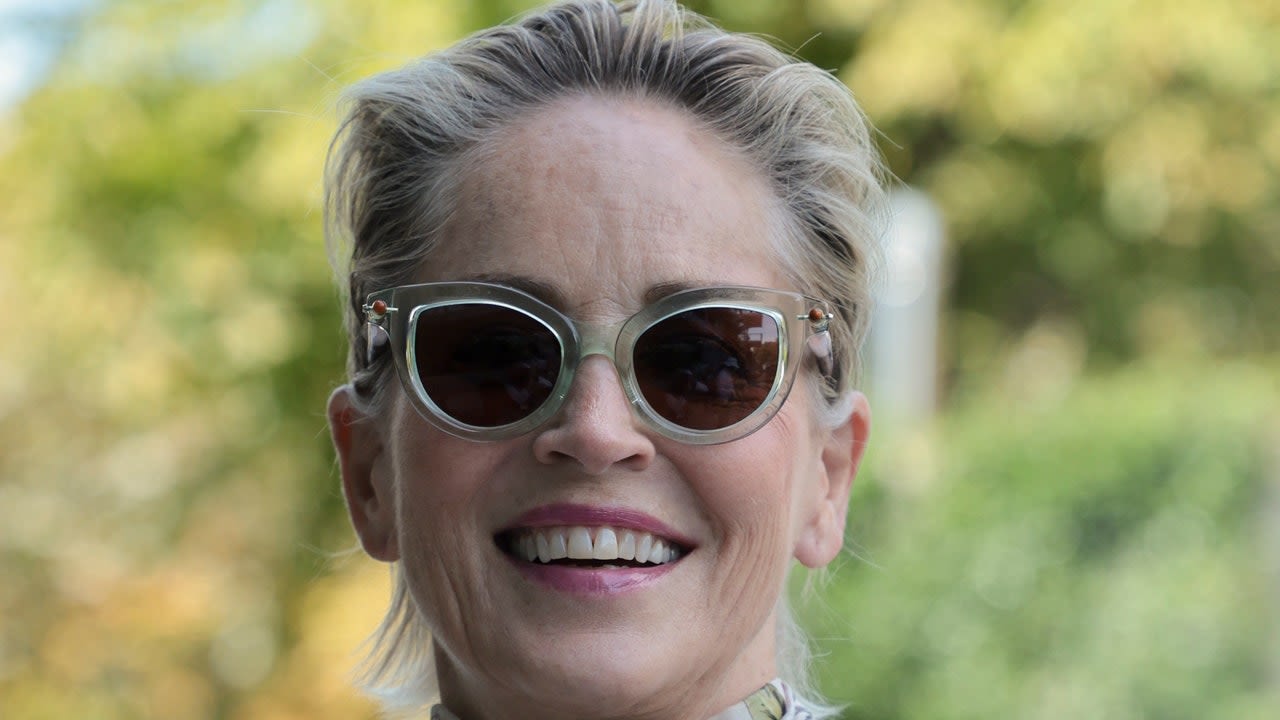 Sharon Stone Knows This Versatile Look Suits Her