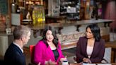Kristen Welker from 'Meet the Press' broadcasts live from West End Architectural Salvage