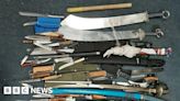 Amnesty week 'promising' after 150 knives and swords collected