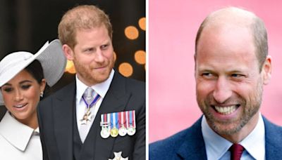 Prince Harry and Meghan Markle's net worth is a fraction of Prince William's