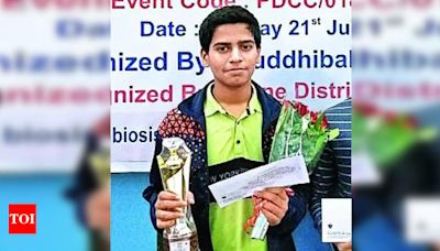 13-year-old Viresh wins Fischer Random rapid chess title with 6.5/7 | Pune News - Times of India