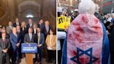 Tearing down pro-Israel flyers would become a crime in NY under GOP proposal to combat antisemitism