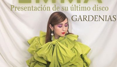 Emma Sánchez presenta su disco “Gardenias” este jueves en los jardines de la Residencia Universitaria