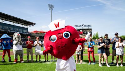 Clara, the Heart of the Commonwealth, makes her debut as the latest WooSox mascot