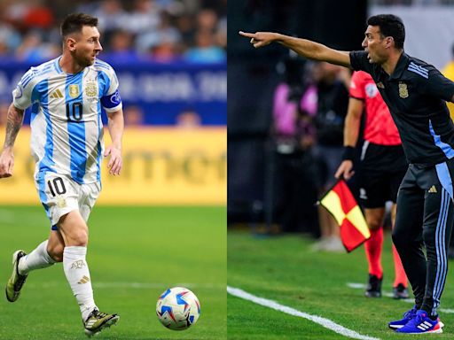 Lionel Messi y Lionel Scaloni: la Copa América les ofrece su cuarta final juntos como DT y jugador