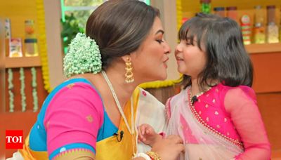 Antahkarana aka Kiah makes her television debut with Mom Koneenica Banerjee on ‘Rannaghar’ - Times of India