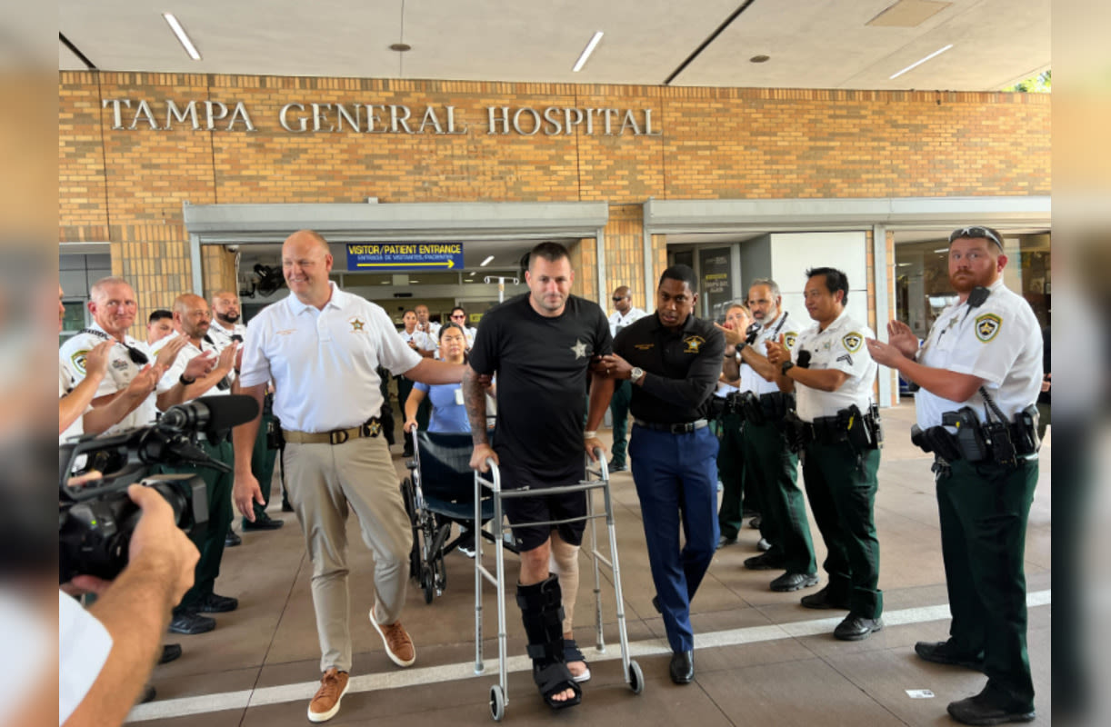 Hillsborough County's Deputy Kalin Hall Recovers and Leaves Hospital After Violent Confrontation in Tampa