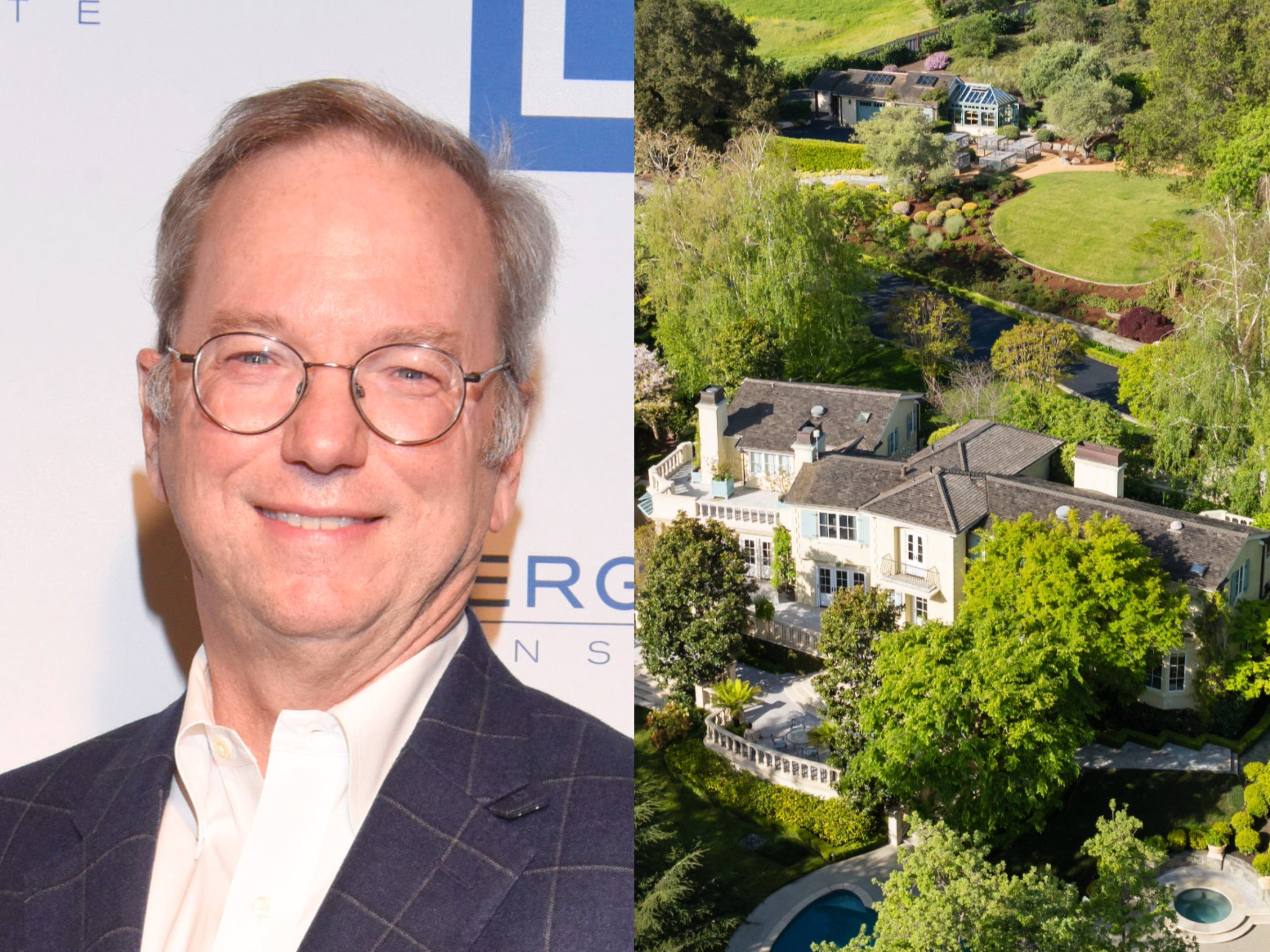 Former Google CEO reportedly sold his Atherton mansion for $22.5 million. See inside the stunning estate.