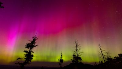 Where the northern lights could be viewed Sunday night