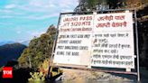 Locals of Shoja village reject proposed Jalori tunnel alignment | Shimla News - Times of India