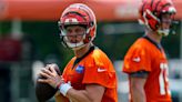 Look: Bengals Star QB Joe Burrow Throwing at Practice for First Time Since Surgery