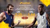 Los Angeles Clippers vs. Dallas Mavericks: horario, TV, estadísticas, cuadro y pronósticos