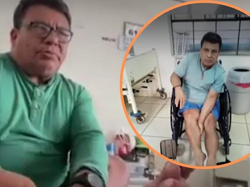 Vive más de 500 días de calvario en el hospital Hipólito Unanue después de la amputación de 10 centímetros de su pierna