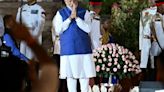 India's prime minister, humbled by voters, is sworn in again