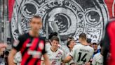Leverkusen extends unbeaten record to 48 games with 5-1 rout of Frankfurt without suspended Alonso