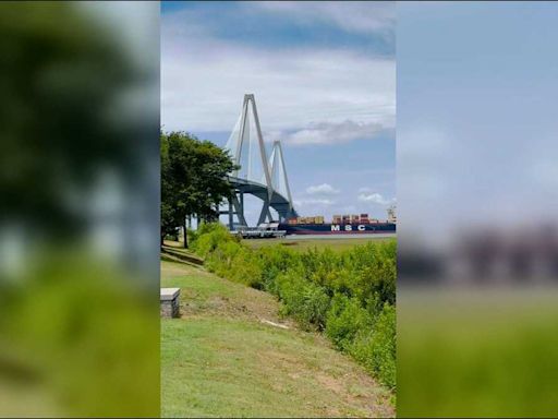 Crew briefly loses control of container ship, forcing temporary closure of South Carolina bridge