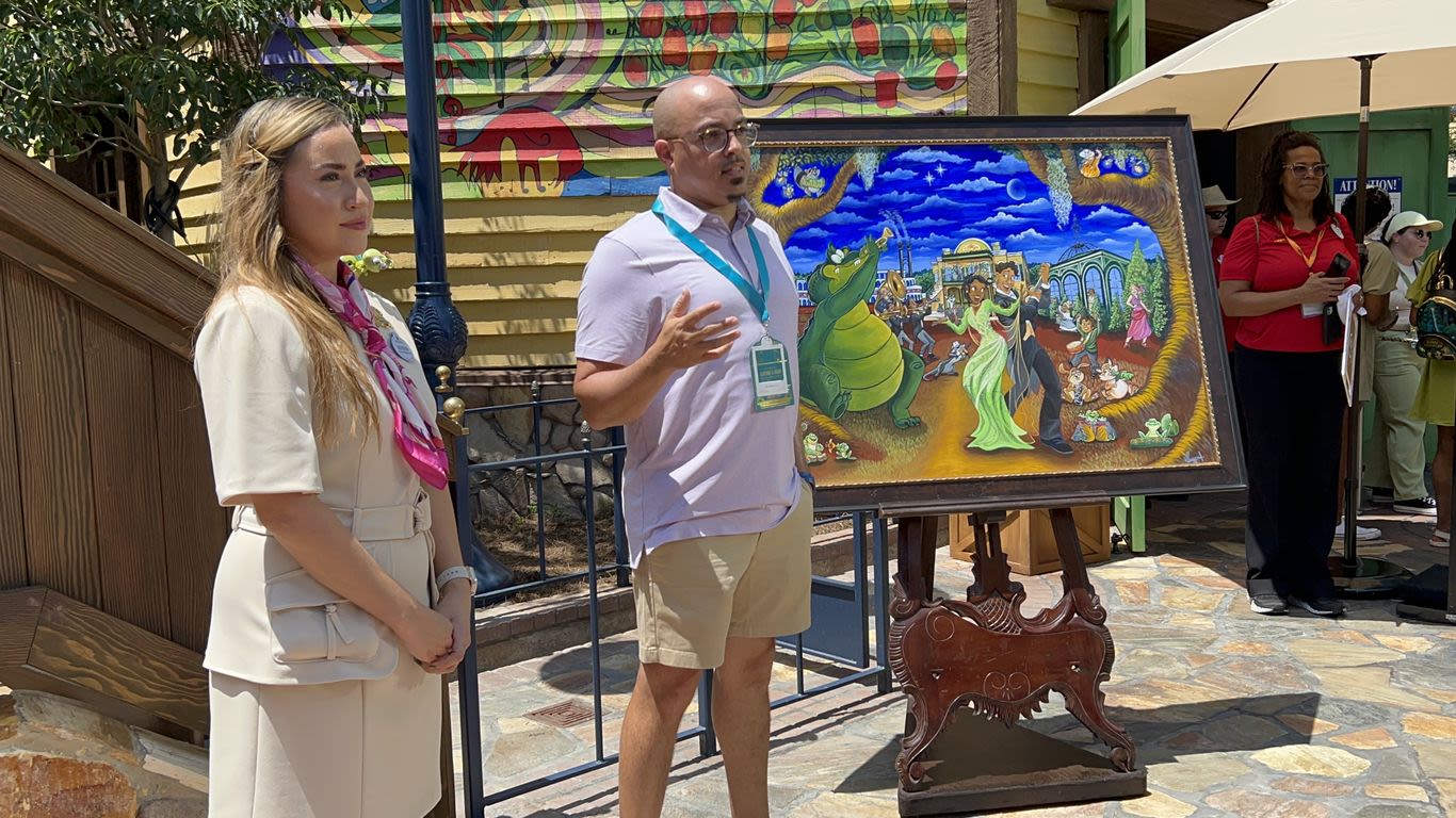 Disney World adds New Orleans art to Tiana's Bayou Adventure ride