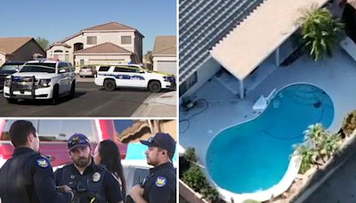 Twin girls, 3, drown in swimming pool despite father’s desperate attempts to revive them