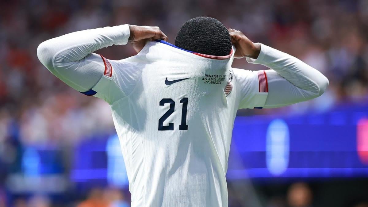 USA soccer's Tim Weah shoves Panama player, gets shown red card after VAR intervenes in key Copa America clash