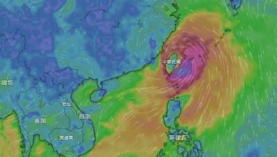 凱米風速圖「颱風尾超爆長」別高興太早！全場愣了：中南部會慘