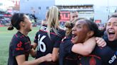 A women's soccer star sent her NWSL team to the championship with her first goal since giving birth 5 months ago