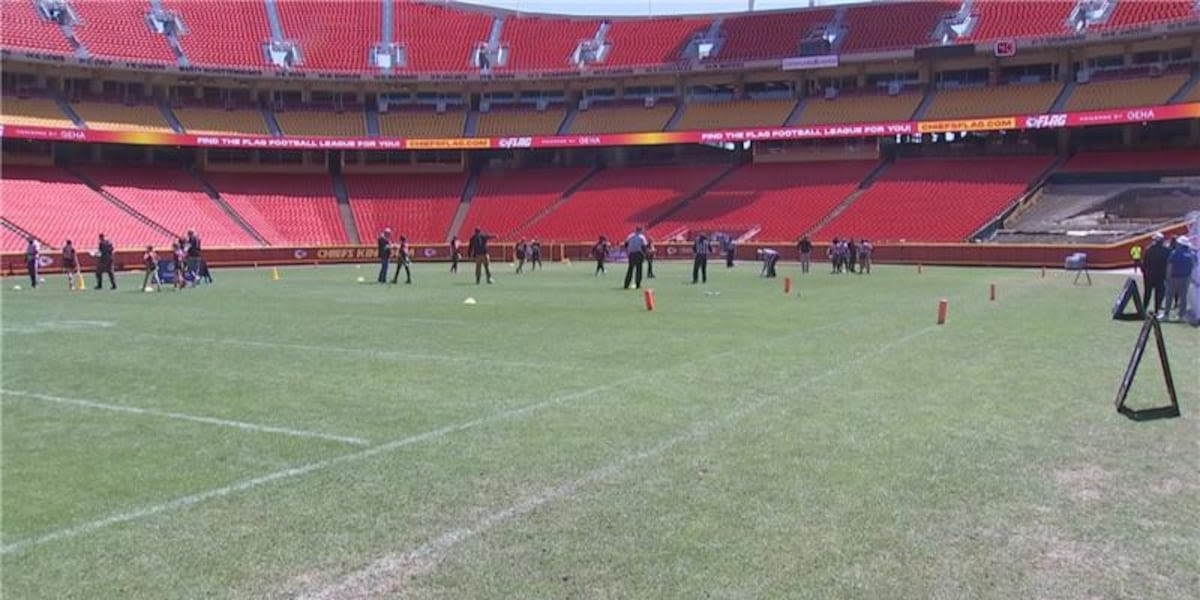 Construction underway at GEHA Field at Arrowhead ahead of World Cup 2026