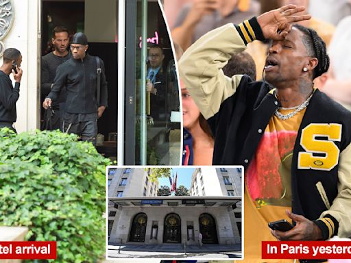 Travis Scott arrested after drunken fight with bodyguard at Paris hotel: report