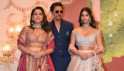 Anant Ambani-Radhika Merchant Wedding Reception: Shah Rukh Khan, Gauri Khan to give ’mangal utsav’ a miss? Spotted jetting off to London