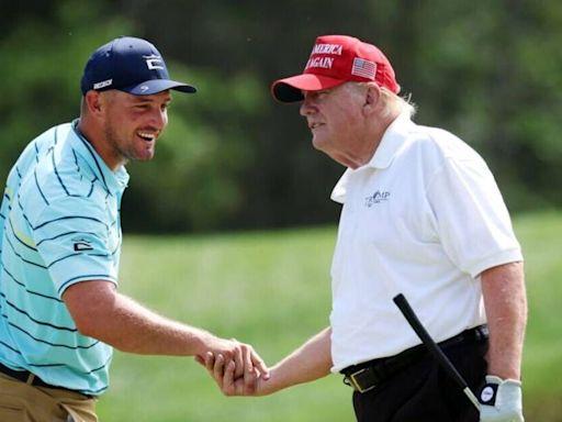 Bryson DeChambeau makes Donald Trump and Joe Biden golf offer after debate