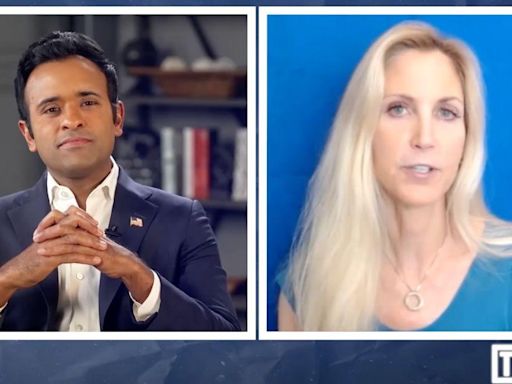 'You're an Indian': Ann Coulter Tells Ex-Presidential Hopeful Vivek Ramaswamy She Would Not Have Voted for Him...