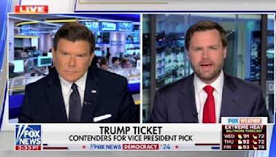 Fox Confronts J.D. Vance With His Harshest Anti-Trump Jabs