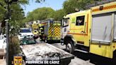 Seis afectados por inhalación de humo en dos incendios en Jerez