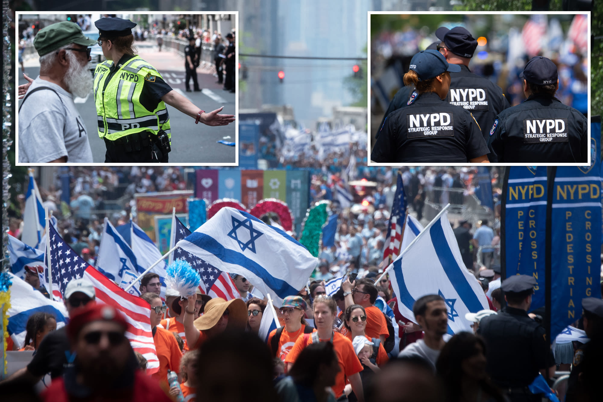 NYC’s massive Salute to Israel Parade to go on with heavy police protection despite antisemitic protests