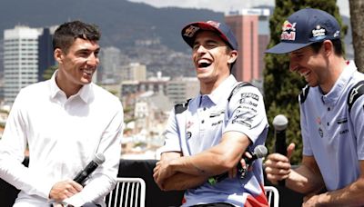 Los Márquez y Aleix Espargaró quieren ser protagonistas del GP de Catalunya