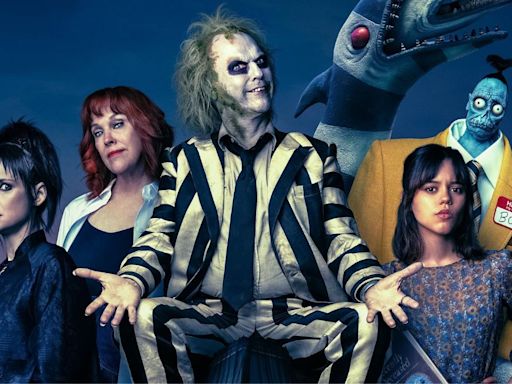 Michael Keaton’s Still Stuck Waiting in New ‘Beetlejuice Beetlejuice’ Images