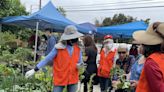 華人庭院辦農夫市集 園藝愛好者歡喜交易