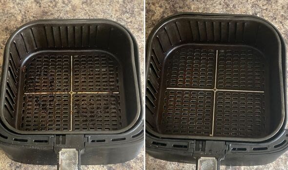 Remove air fryer grease that won’t budge with 1 household item cleaner swears by