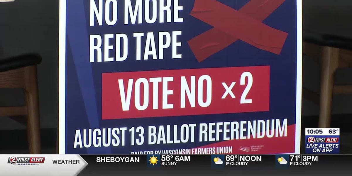 Wisconsin Democrats host “Vote No” town hall ahead of primary election referendum question