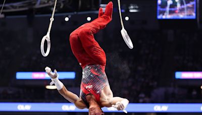 Deadspin | U.S. gymnastics star Brody Malone out of all-around after struggles