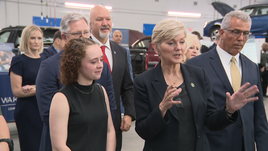 Sec. Granholm highlights clean energy projects in NC