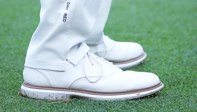Tiger Woods Debuts New Sun Day Red Golf Shoes at The Masters