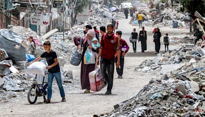 Battles rage across Gaza as death toll tops 35,000 and tens of thousands evacuate Rafah
