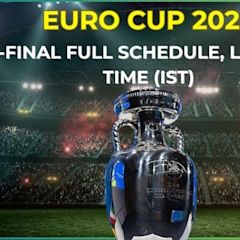 Euro Cup 2024 semifinals full schedule, live match time (IST), streaming