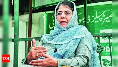 Mehbooba Mufti's Political Gamble: The Consequences of Absenteeism | Srinagar News - Times of India