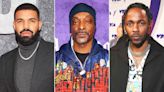 Snoop Dogg Thanks 'Nephews' Drake and Kendrick Lamar for 'Raising the Bar' with Their Rap Beef