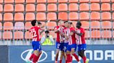 El Atlético B disfruta y se gusta con un cómodo triunfo ante el Algeciras